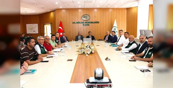 DSİ 24. Bölge Müdürlüğü'nde genel değerlendirme toplantısı yapıldı