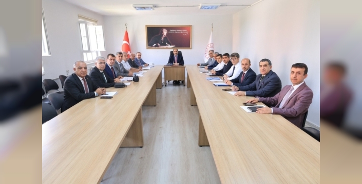 Elazığ'da ilçe milli eğitim müdürleri toplandı