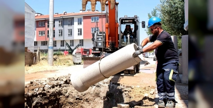 Eskişehir'de Emek Mahallesi'ne yeni kanalizasyon hatları