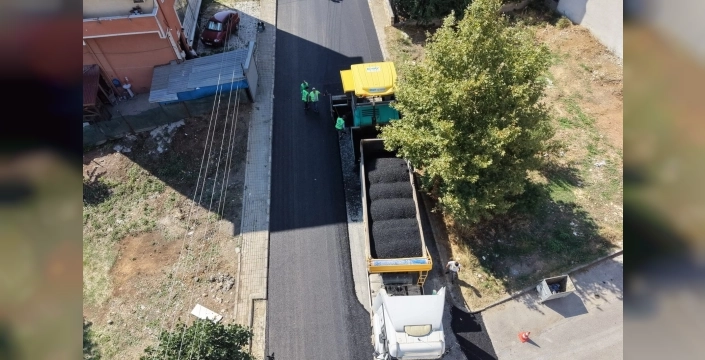 Gebze'nin sokakları yenileniyor, ulaşım kalitesi artıyor