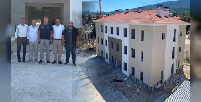 Gölhisar devlet hastanesi ek bina inşaatı sürüyor