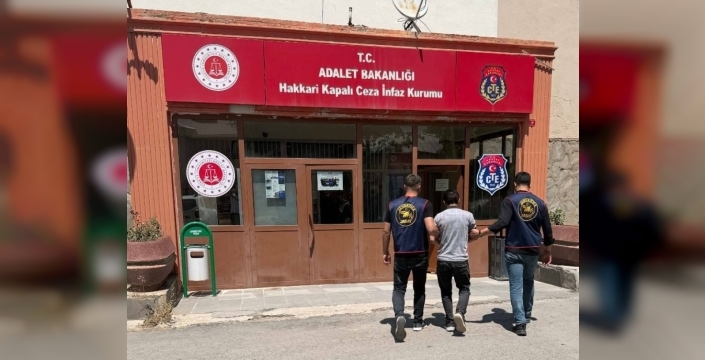 Hakkari'de firari 2 hükümlü yakalandı