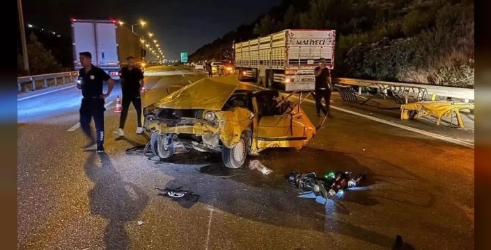 Hatay'da trafik kazası: 1 ölü, 4 yaralı