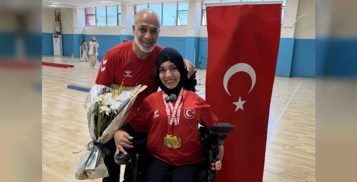Havva Alyurt, dünya boccia şampiyonu oldu