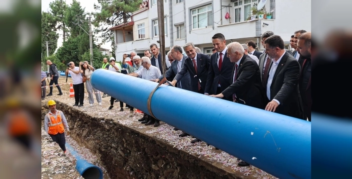Hendek'in altyapısına 1 milyar liralık yatırım