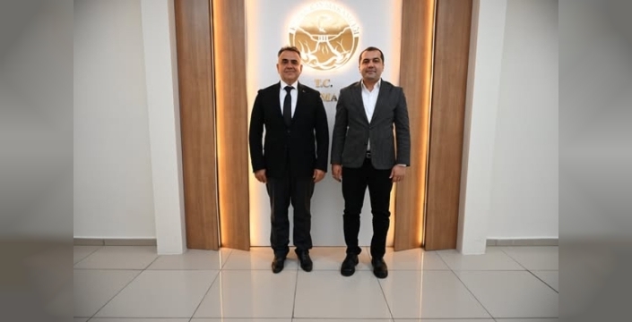 İl emniyet müdürü kebana kaymakamı ziyaret etti