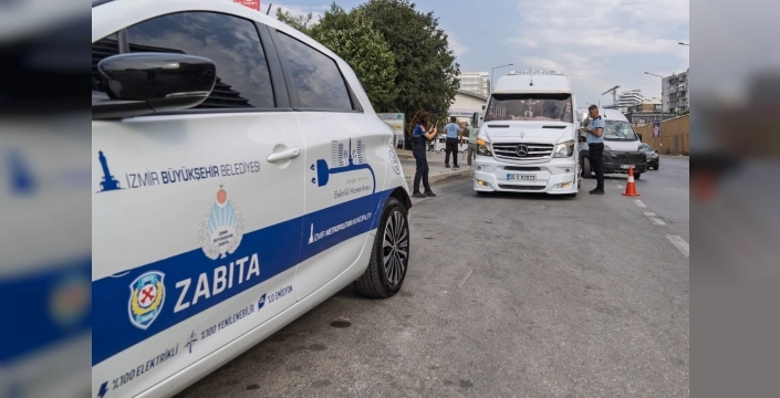 İzmir'de işçi servislerine denetimler sıklaştı