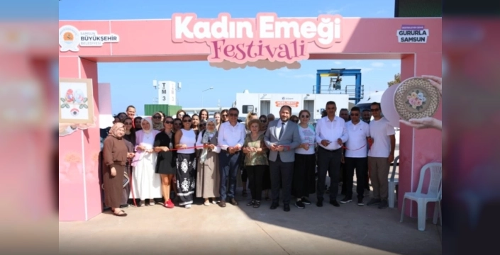 Kadın Emeği Festivali, Samsun'da kapılarını açtı