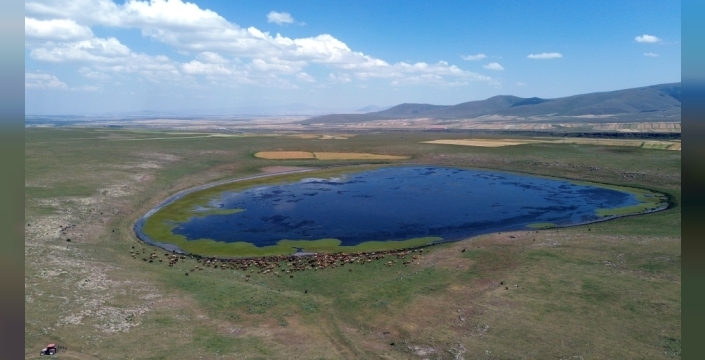 Kars'ta Asboğa Gölü, turizm için yeni bir çekim merkezi olma yolunda