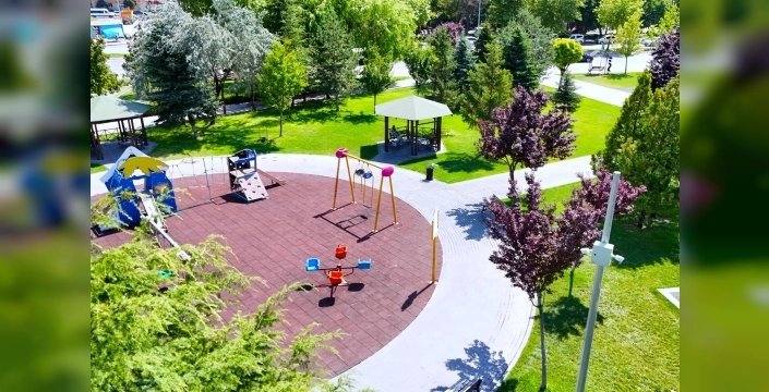 Kayseri'de yeşil alanlar güvenlik kameralarıyla donatıldı