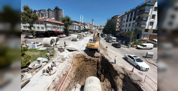 Keçiören'de altyapı yenileme çalışmaları başladı