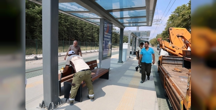 Kocaeli tramvay duraklarına 260 yeni bank geliyor