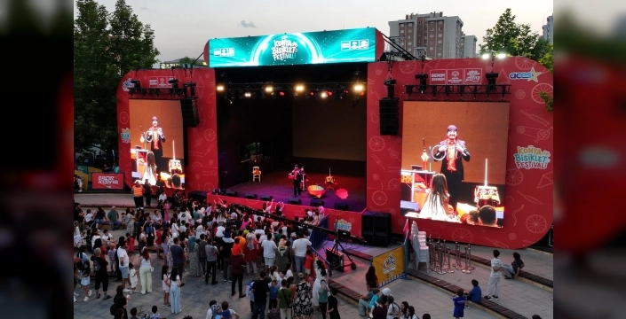 Konya Bisiklet Festivali coşkuyla başladı