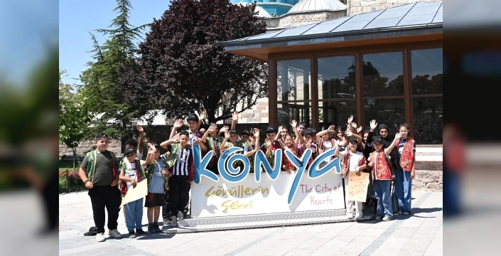 Konya'da gençler, tarihi ve kültürel mirası yaz okulunda keşfediyor