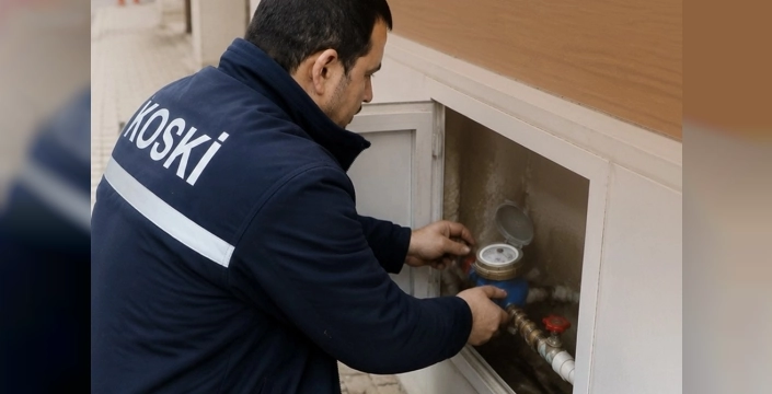KOSKİ, 10 yılını dolduran su sayaçlarını ücretsiz değiştiriyor