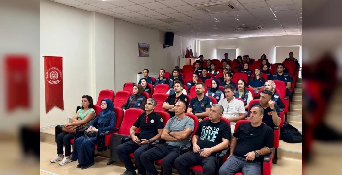 Malatya itfaiyesi dalgıçlarına güvenlik eğitimi verildi