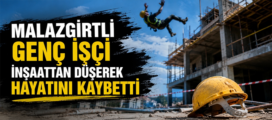 Malazgirtli Genç İşçi İnşaattan Düşerek Hayatını Kaybetti