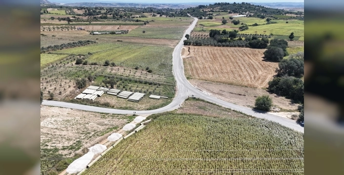 Mersin'de kırsal yollarda 21 kilometrelik asfalt serimi yapıldı