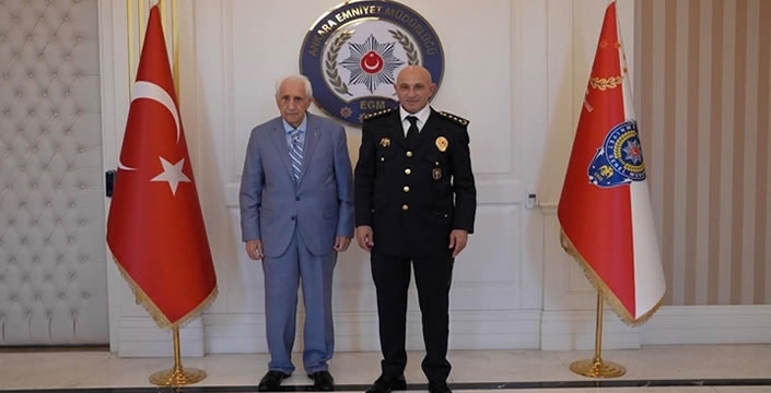 Muş'un Duayen İsmi Necmettin Dede'den Ankara Emniyeti'ne Anlamlı Ziyaret