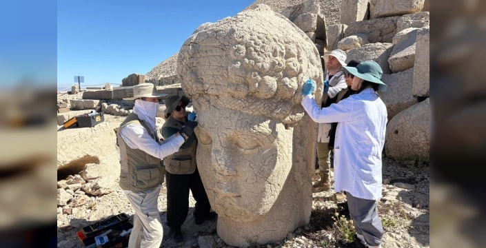 Nemrut heykelleri nanoteknolojiyle korunuyor