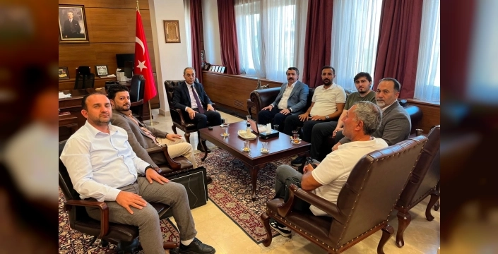 Oktay Yılmaz, Nahçıvan Başkonsolosu Asip Kaya’yı ziyaret etti