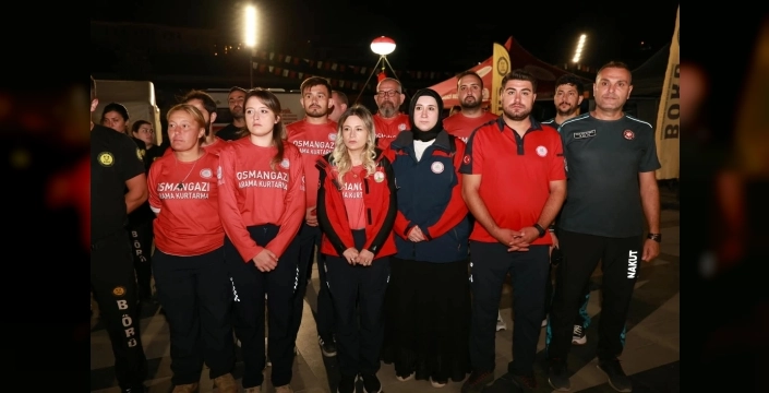 Osmangazi'de 17 Ağustos depremi anıldı