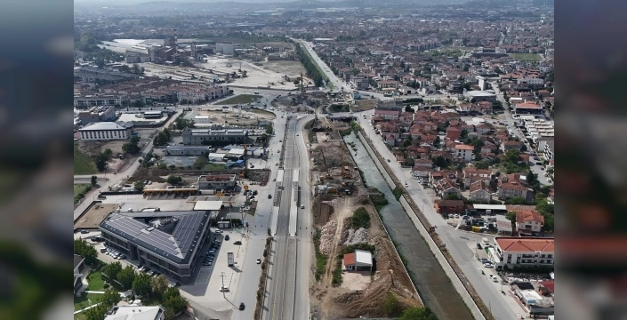 Sakarya'da Yazlık Kavşağı'ndaki köprüde zemin güçlendirme tamamlandı