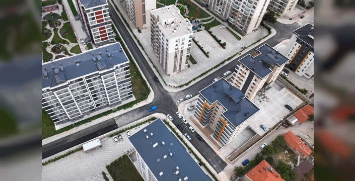 Selçuklu'da 5 sokak ve 1 cadde yenilendi
