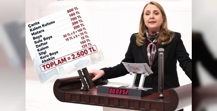 Semra Dinçer, kırtasiye ürünlerinde KDV indirimine çağrı yaptı