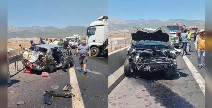 TAG otoyolunda korkunç zincirleme kaza: 3 can aldı