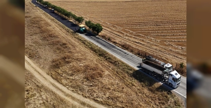 Tekirdağ'da kırsal yollara güçlü destek