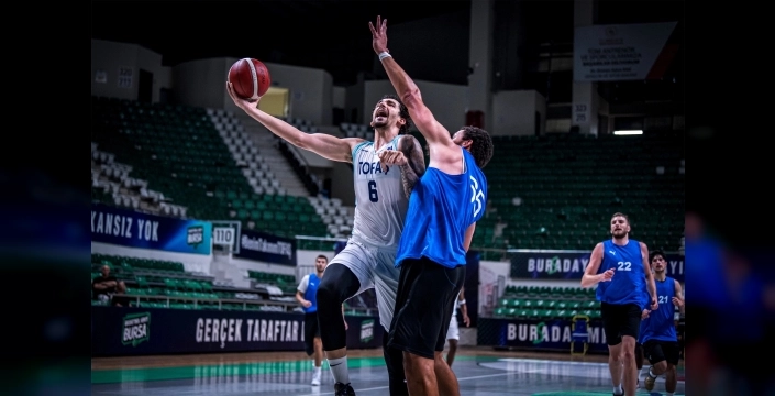 Tofaş, hazırlık maçında Glint Körfez Basket'i yendi