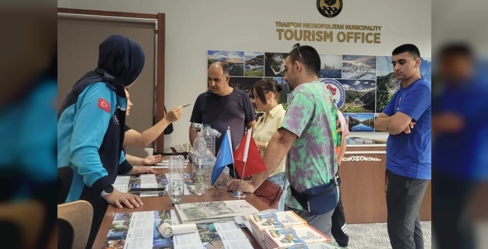 Trabzon turizm ofisleri temmuzda 3 bini aşkın turiste hizmet verdi