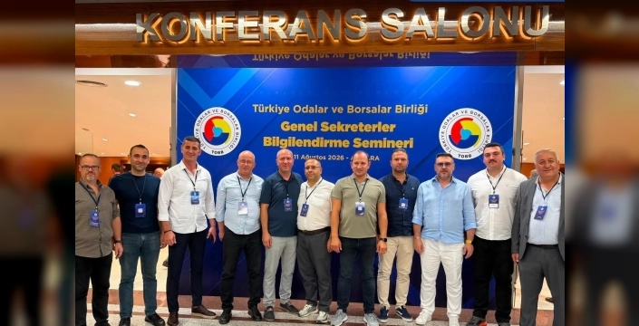 Trakya oda ve borsa yöneticileri TOBB seminerinde bir araya geldi