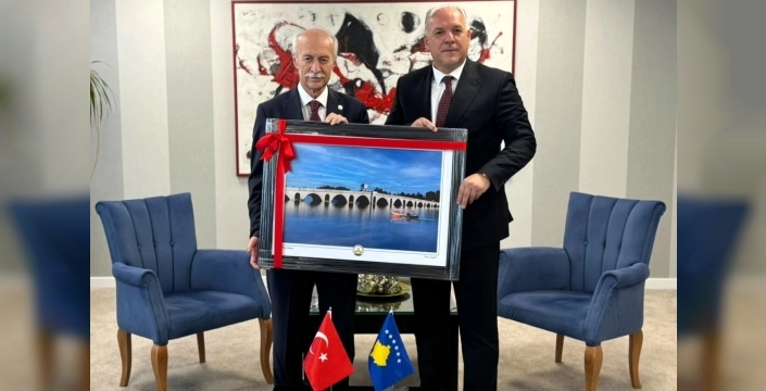Trakya Üniversitesi heyeti, Kosova'da iş birliği görüşmeleri yaptı