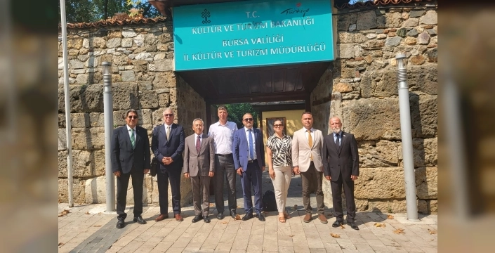 TUREB yönetimi, Bursa'da turizm konularını değerlendirdi