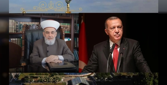 Ukrayna Müftüsü Tamim'den Erdoğan'a barış liderliği övgüsü