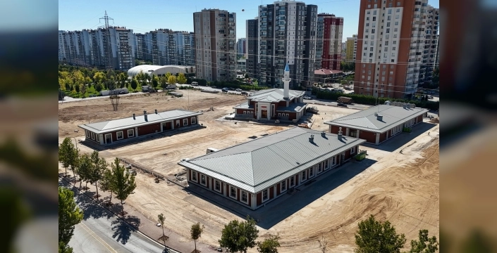 Yazır Mahalle Külliyesi inşaatı son aşamaya geldi