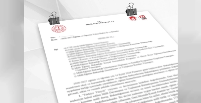 Yeni eğitim yılı genelgesi yayımlandı
