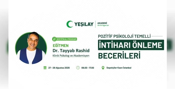 Yeşilay'dan umut ışığı: İntiharı önleme eğitimi başlıyor