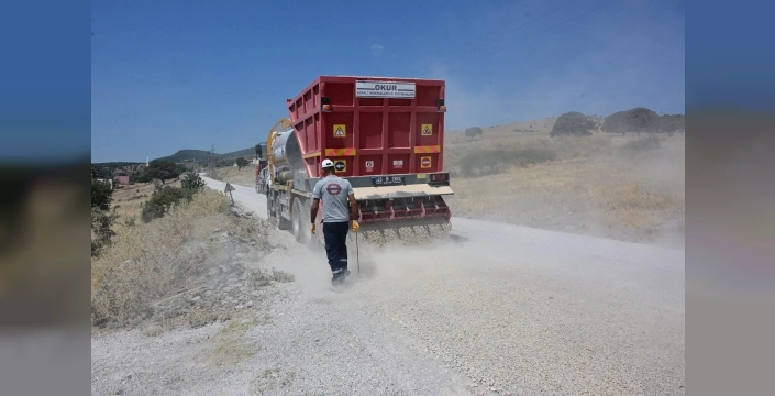 Yuntdağı'nda 10 kilometrelik yol çalışması tamamlandı