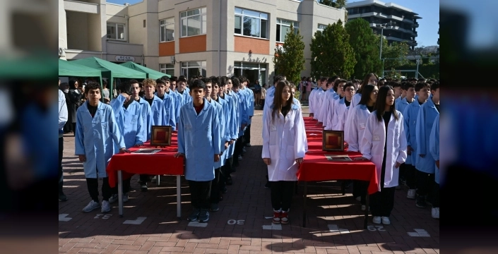 303 lise öğrencisi Bursa’da ahilik yemini etti