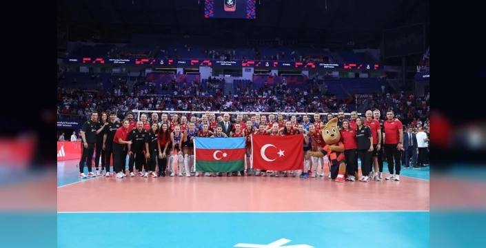 A Milli Kadın Voleybol Takımı, Avrupa Şampiyonası'nda çeyrek finale yükseldi