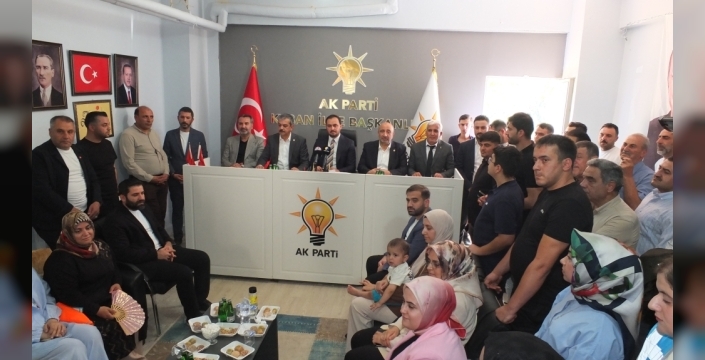 AK Parti milletvekilleri Keban'da halkla buluştu