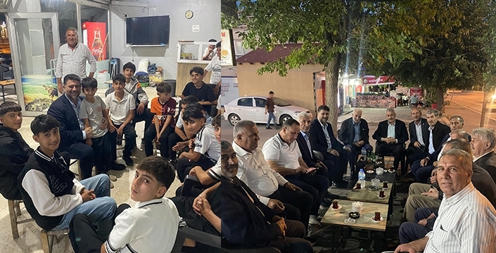 AK Parti Muş Teşkilatı Yaygın’da: Başkan Melik Emre Gençlerle Buluştu