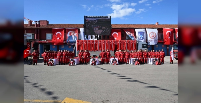 Ankara'da itfaiye erleri yemin etti