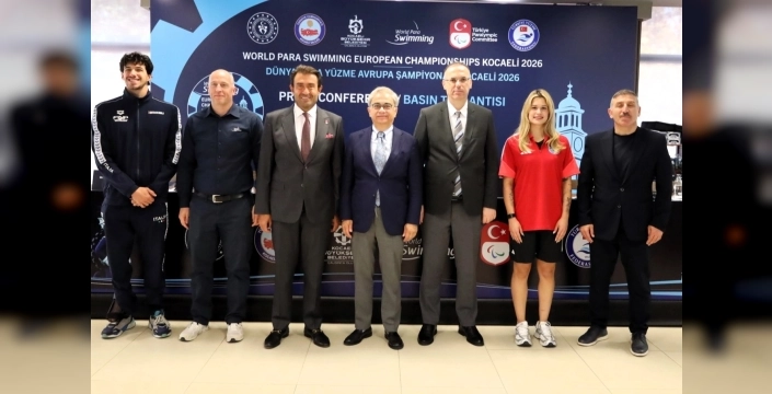 Avrupa Para Yüzme Şampiyonası Kocaeli'de tanıtıldı