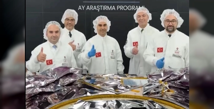 Ay uzay aracı çevresel testler için TUSAŞ'a gönderildi