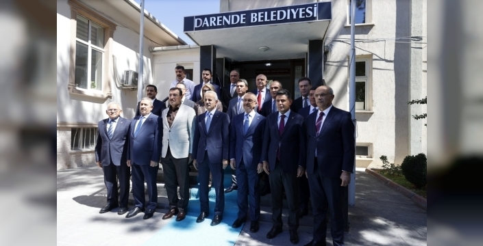 Bakan Uraloğlu Darende Belediyesini ziyaret etti