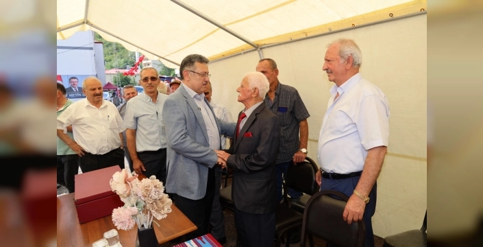 Başkan Genç, Maçka'da halkla buluştu
